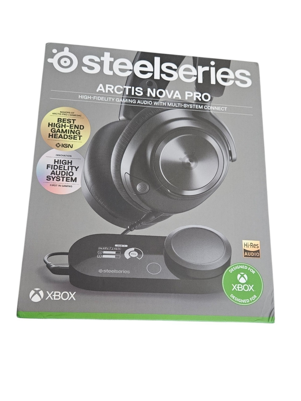 Steelseries Arctis Nova Pro Wired Gaming Headset - Black